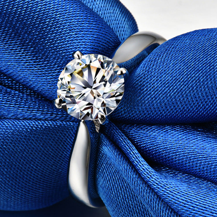 Moissanite Ring Women