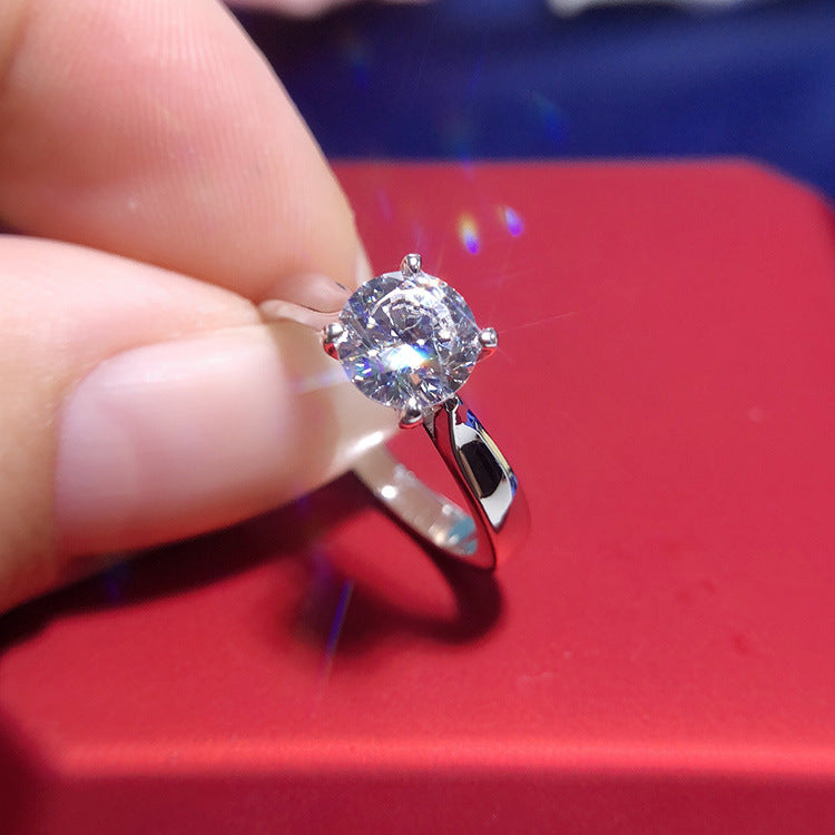 Moissanite Ring Women