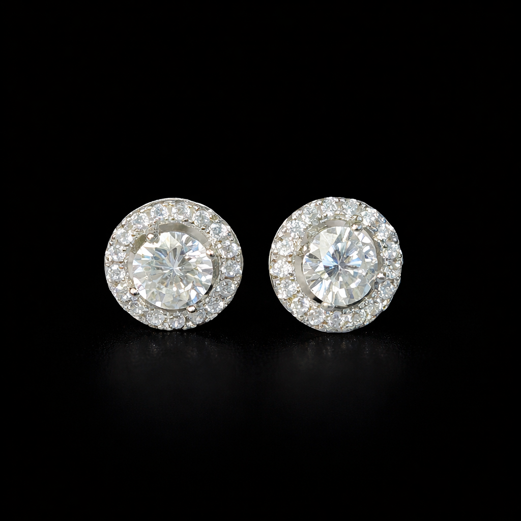 ✨Absolute Sparkle Moissanite Stud Earrings✨