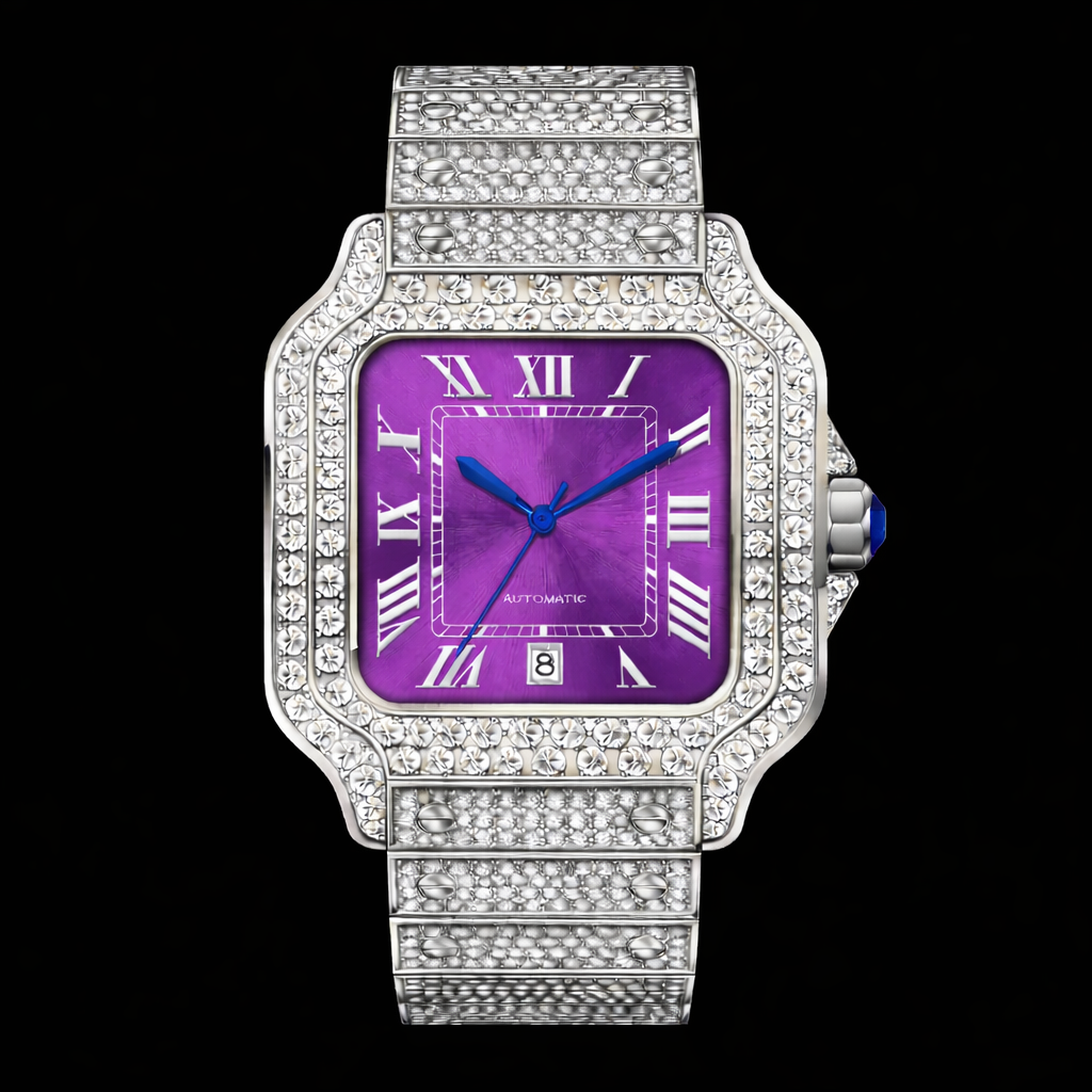 ✨ High-End Moissanite Diamond Watch – Iced Out Luxury Hip Hop Timepiece✨