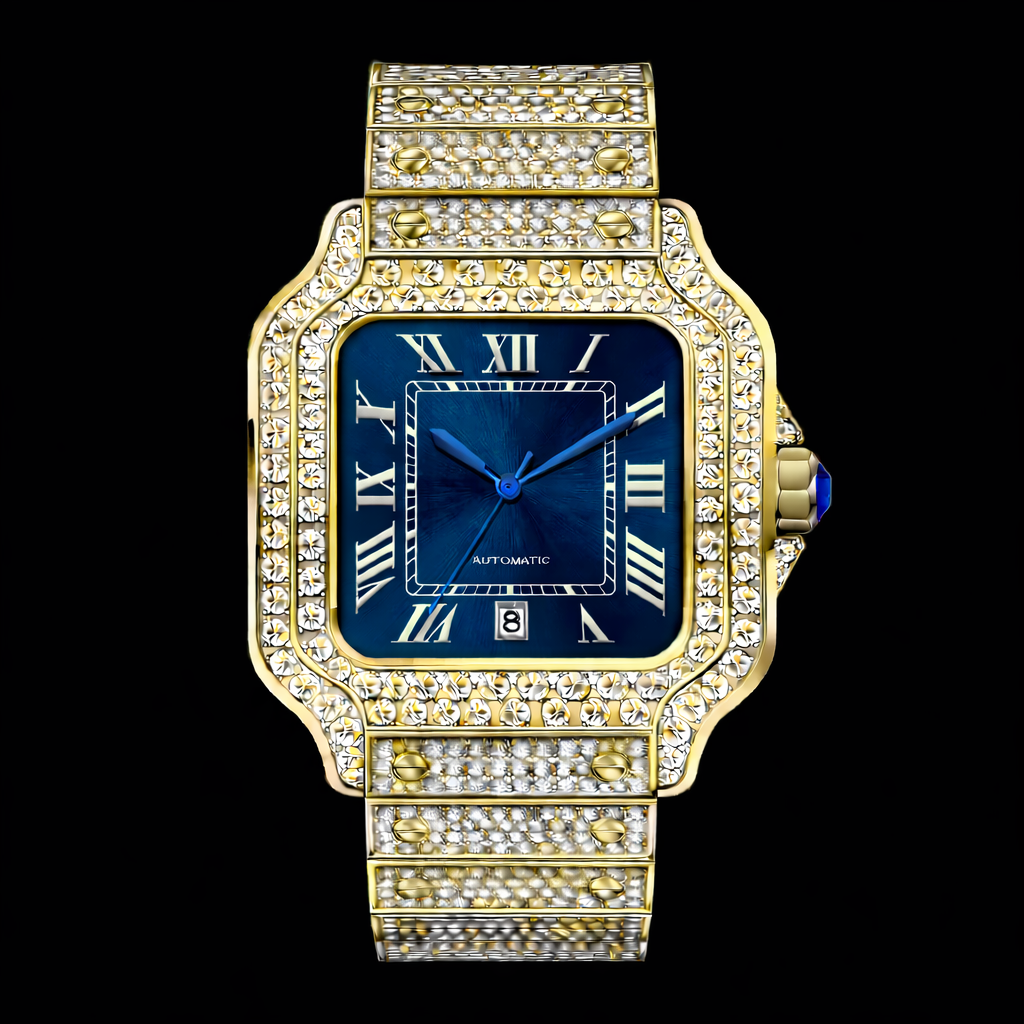 ✨ High-End Moissanite Diamond Watch – Iced Out Luxury Hip Hop Timepiece✨